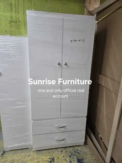 Wardrobe new 2 door wardrobe cupboard wood wardrobe closet, View more