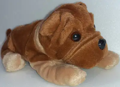 Avon  - Puppy Dog Bean Bag (Bulldog) Plush Stuffed Toy 7" NEW, View more