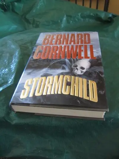 first edition of bernad cornwell stormchild, View more