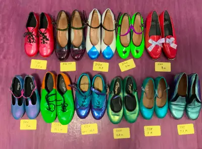 (Updated Oct 7) Hand Painted Dance Shoes, View more