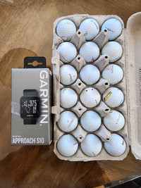 Approach S10 and 100 golf(A) balls 