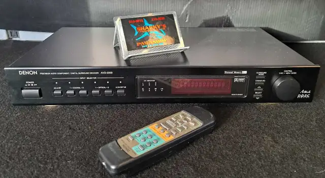 DENON AVD-2000 DIGITAL SURROUND DECODER W/REMOTE/CORD (29482844)497683172719994880