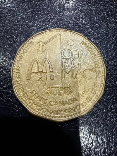 McDonalds Big Mac Coin, View more