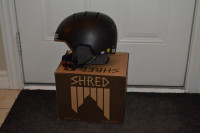 Shred Slalom Helmet Size L, Black, Multi Impact, NOSHOCK™