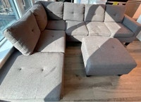 Branded Sofa with Storage Ottoman Now on Sale | Buy Now  Peterborough Peterborough Area Preview