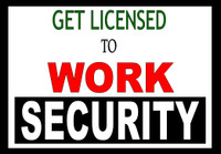 ONLINE SECURITY GUARD TRAINING COURSE!
