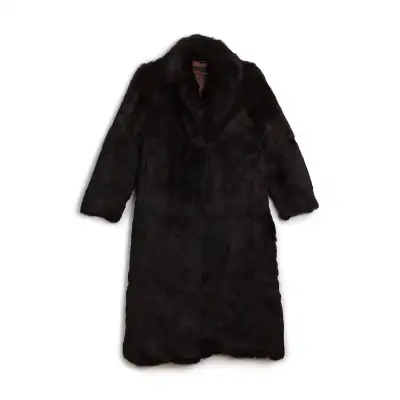 VINTAGE RABBIT FUR COAT, View more