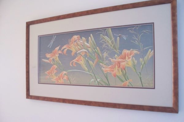 Bateman "Day Lilies and Dragonflies" LE 2 pc Set in Arts & Collectibles in Peterborough