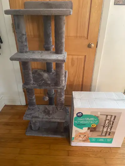 Whisker City 47 inch Social Climber Cat Tree, View more