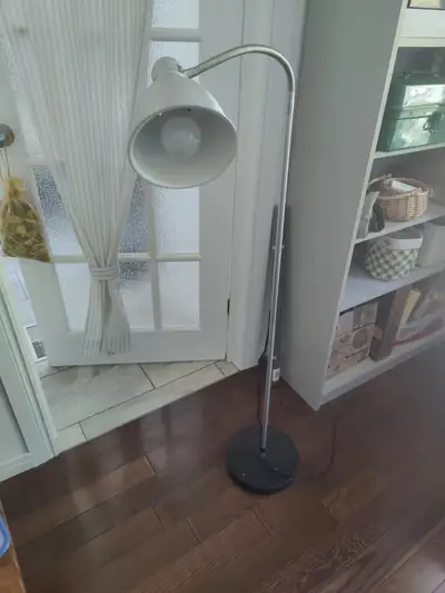 Metal Floor Lamp With Adjustable Head., View more