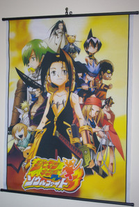 Shaman King 2001 animated series anime/manga wall banner