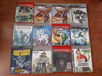 PS3
Lot de 22 jeux vidéos à vendre 
Aucune vente en lot 