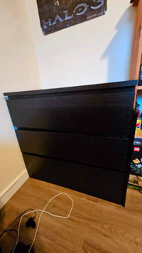 Ikea MALM 3 drawer dresser