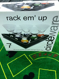 Billiards Rack em Up Cordial set