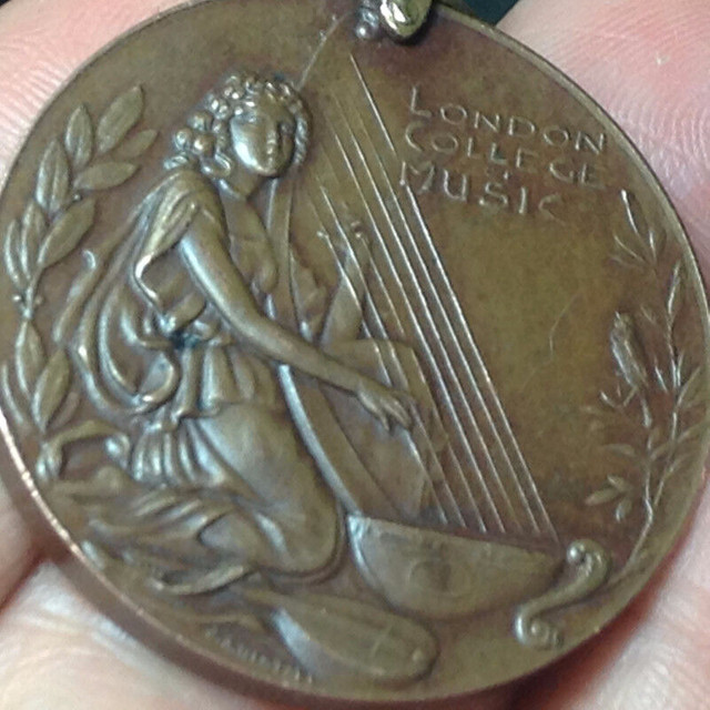 Antiques Collection Great Britain London College Music Medal Dec in Arts & Collectibles in Vancouver
