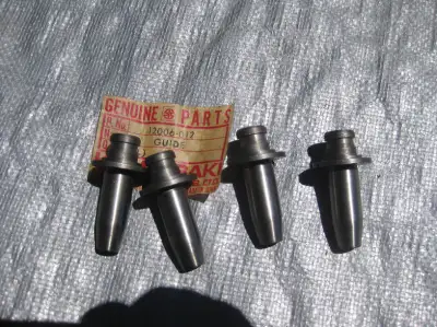 Kawasaki Motorcycle KZ 400 Valve Guides x4 - $40.00 obo Excellent condition; NOS / NLA Will sell ind...