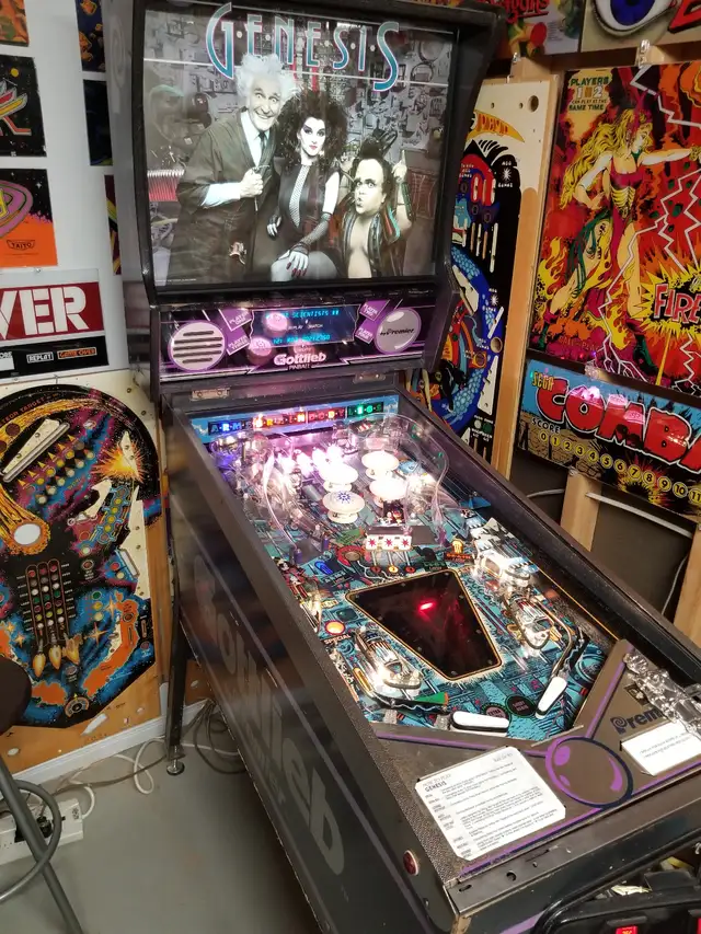 GENESIS pinball machine [Gottlieb, 1986] | Toys & Games | Ottawa | Free ...