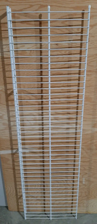 WIRE SHELVING 12" X 42" with brackets