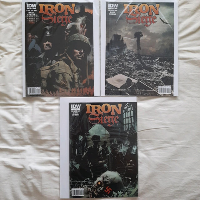 IRON SIEGE (2010) IDW #1-3 SET  in Comics & Graphic Novels in Stratford