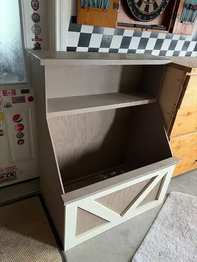 custom made solid wood toy box, View more