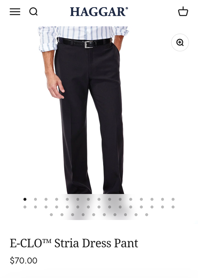 HAGGAR'S MENS Dress Pants (NEW) in Men's in Mississauga / Peel Region - Image 4