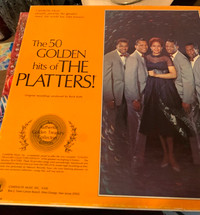 The 50 Golden Hits of The Platters – 4 - Record Album Set