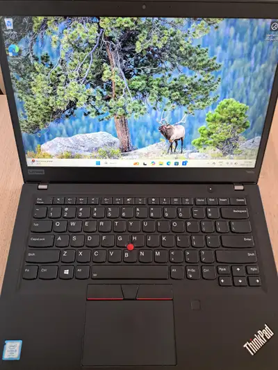Like new Lenovo T490s 14" Core i5-8365U 16GB RAM  Win11p, View more