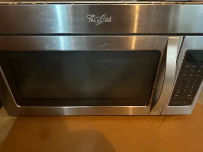 Whirlpool® 1.7 cu. ft. Microwave Hood Combination YWMH31017AS, View more