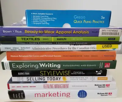 Various Textbooks, View more