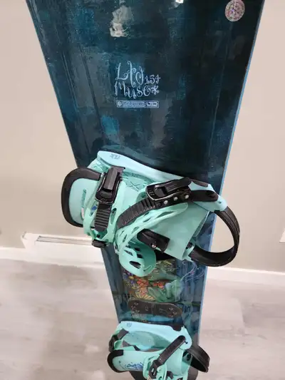 Snowboard with Binidings, View more