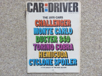 Car & Driver Magazine - October 1969 - New Car Issue (1970)