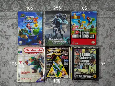 Jeux Vidéo Guide Et Manuel Détails Dans L'annonce, View more