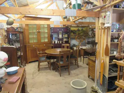 Antique : )  Large Corner Cabinet Cupboard, View more