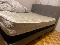 Double Mattress with Box Spring