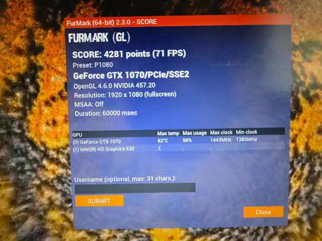 Gaming PC | Intel i7 | 32Gb RAM | SSD 256Gb + 1Tb HDD | GTX 1070 in Laptops in Laval / North Shore - Image 5