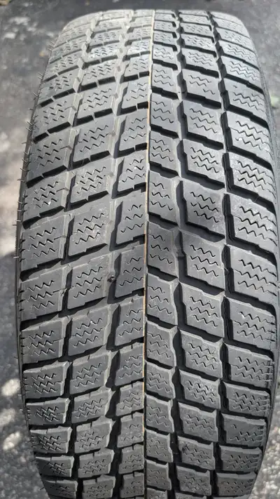 Set of 4 Nexen Winguard SUV winter tires on 17" black steel rims. Size: 245/65R17. Age: about 3 year...