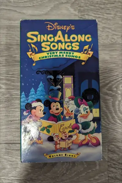 Disney Singalong VHS Very Merry Christmas Songs Movie, View more