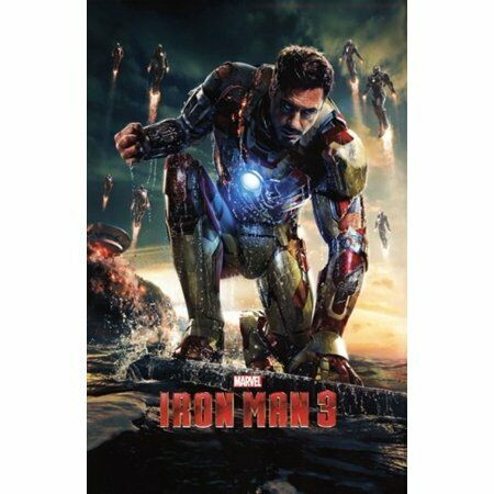 IRON MAN 3 (2013) – COMMERCIAL POSTER (22.5 X 34) in Arts & Collectibles in Truro