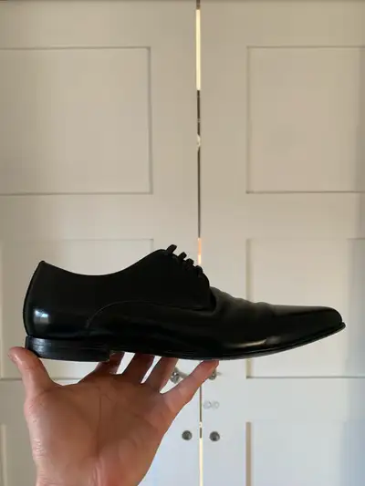 Dolce&Gabbana Derby Black Patent Leather Shoe, View more