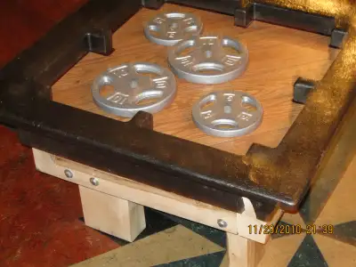 table basse unique avec cadre de puisard, View more