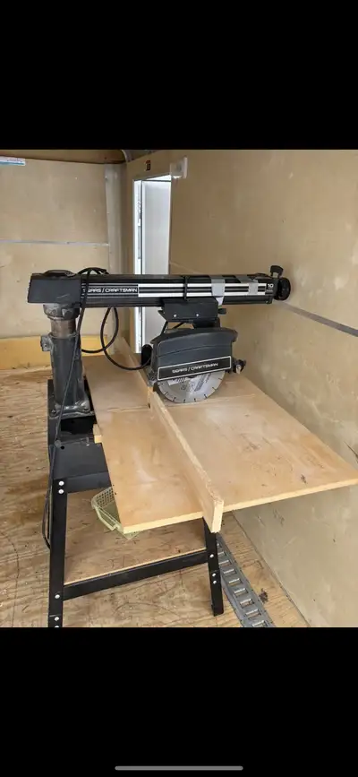 Sears/Craftsman Radial Arm Table Saw, View more