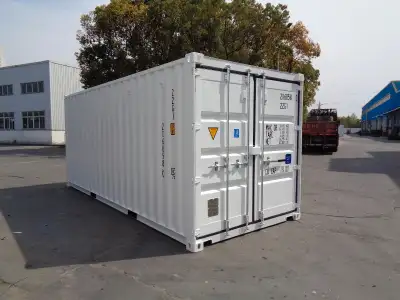 20ft shipping container storage sea can new white containers, View more