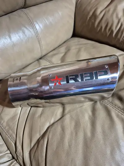 RBP EX-1 Series. 3.5 inch inlet diameter, 4.5 inch outlet diameter. Stainless steel,round angled cut...