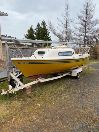 Stable swing keel sailboat. Everything in good working condition. Sails are good and many up grades....