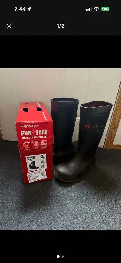 Dunlop Safety Rubber Boots $$$ OBO $$$, View more