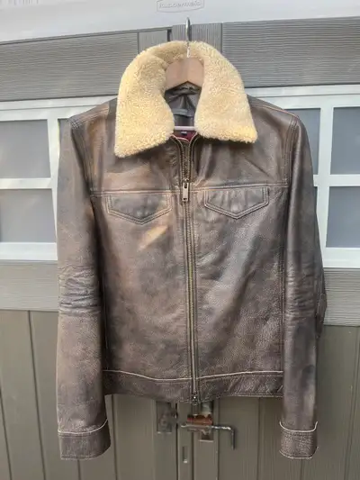 John varavatos avaiator jacket, View more