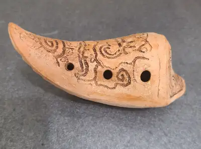 Beautiful Clay Ocarina - Wind Playing Musical Instrument, View more