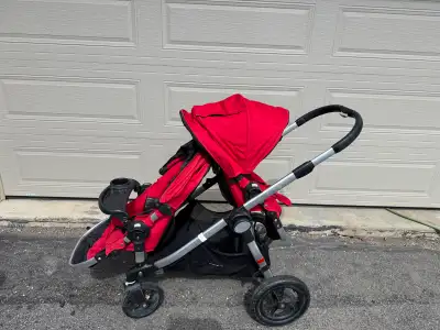 Baby jogger City select stroller with extra seat , View more