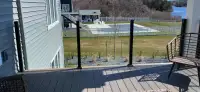 Patio / Deck Glass Railing 