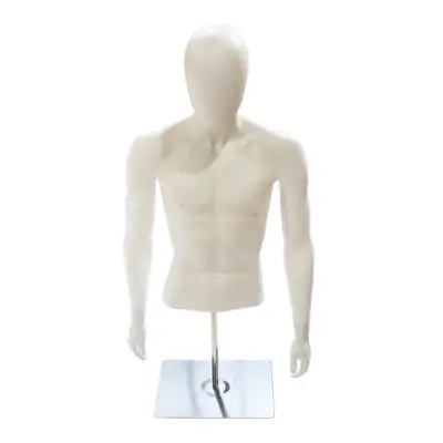 Item Number: 032443 This male torso model is perfect for displaying various types of long sleeves, s...